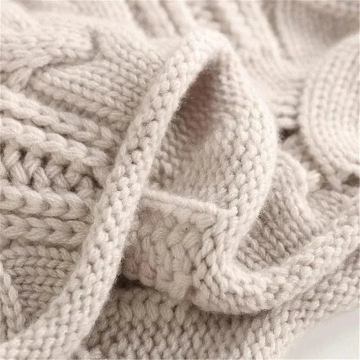 BETTINA™ Rollkragenpullover mit Zopfmuster