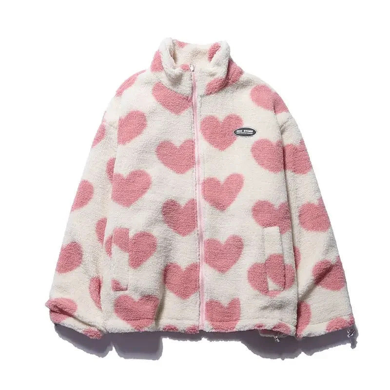 Daria™ Wendbare Jacke mit Herzchen