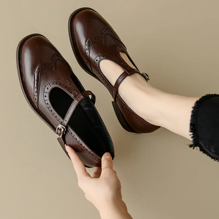Sarah&Kate™| Elegante T-Strap Mary Janes