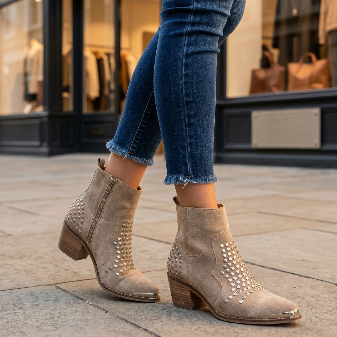 Annie | Ankle Boots mit Nieten
