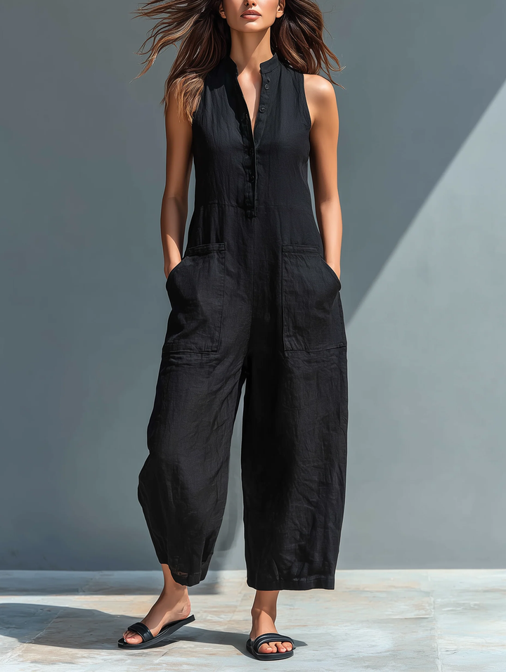 Lotte™ | Ärmelloser Minimalistischer Overall