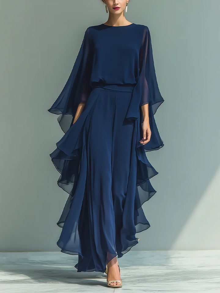 Aurelia | Eleganter Fließender Abend-Jumpsuit