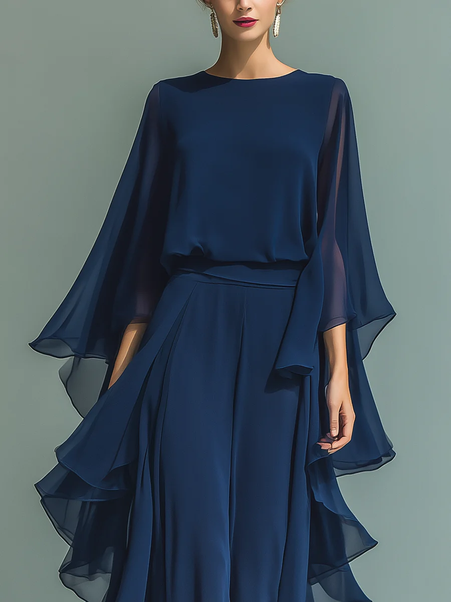 Aurelia | Eleganter Fließender Abend-Jumpsuit