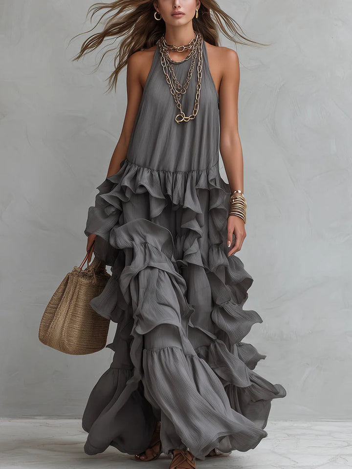 Selene | Schicht-Rüsche Halter Maxi