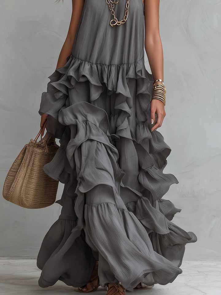 Selene | Schicht-Rüsche Halter Maxi