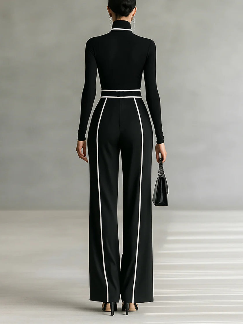 Vera™ | Elegantes Ensemble mit kontrastierenden Details