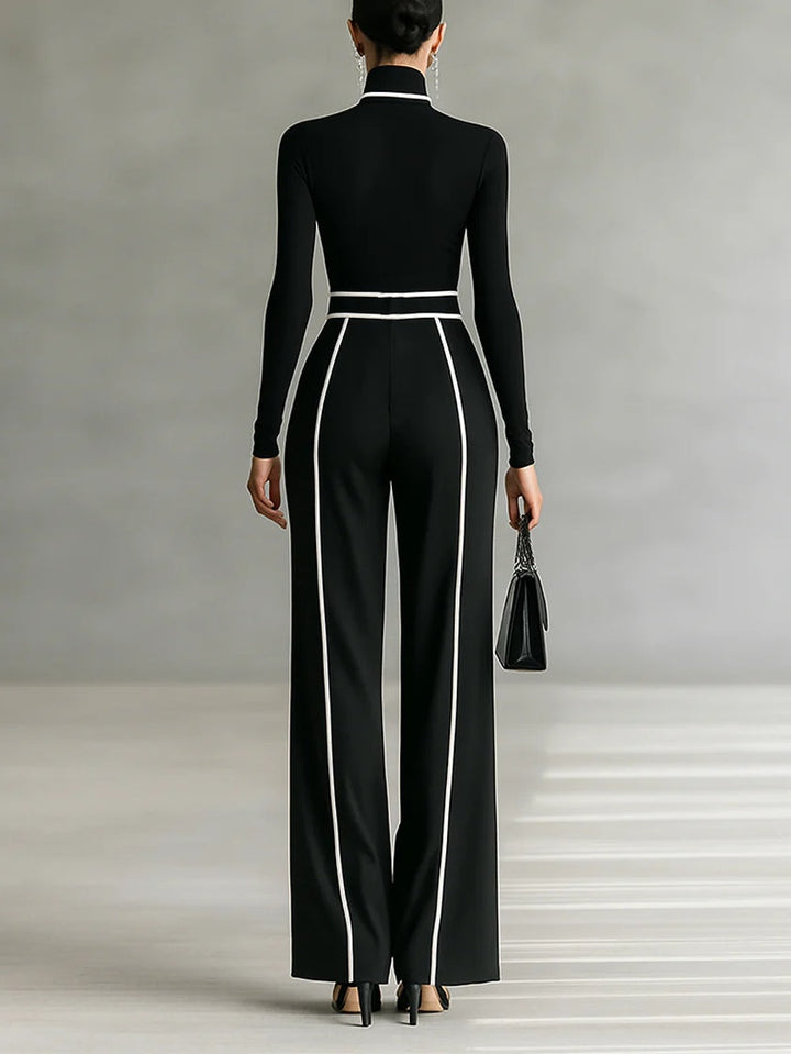 Vera™ | Elegantes Ensemble mit kontrastierenden Details