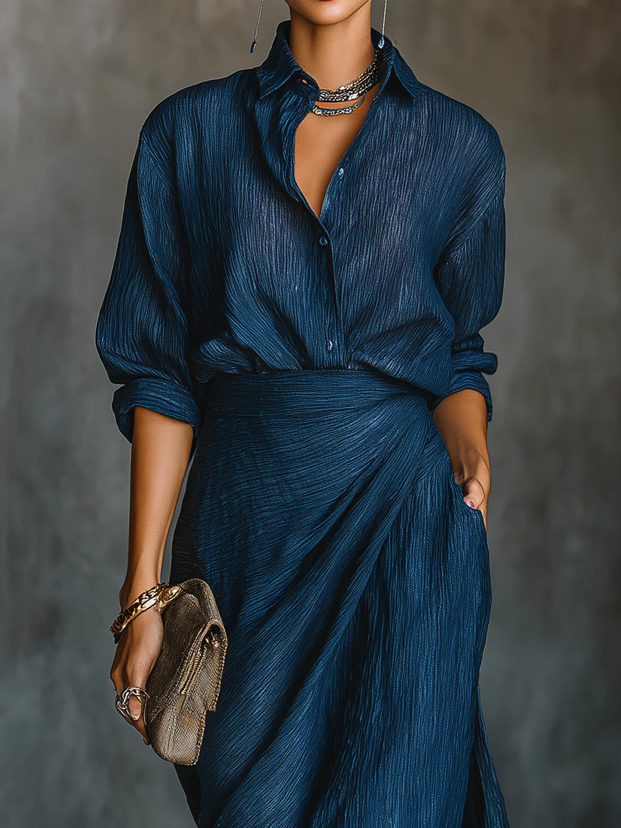 Sara™ | Elegantes Ensemble mit langem Rock