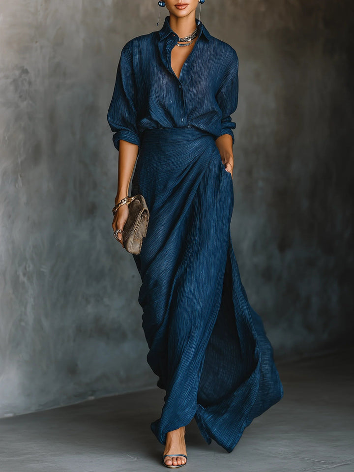 Sara™ | Elegantes Ensemble mit langem Rock
