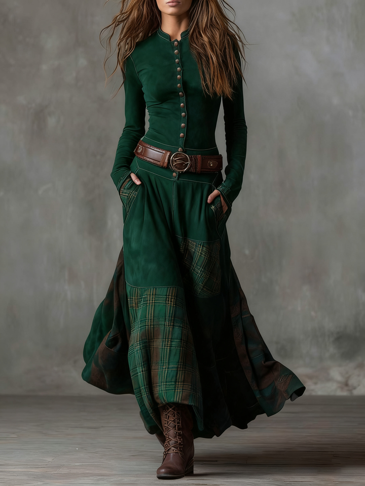 Orlix | Anspruchsvolles Maxi-Kleid