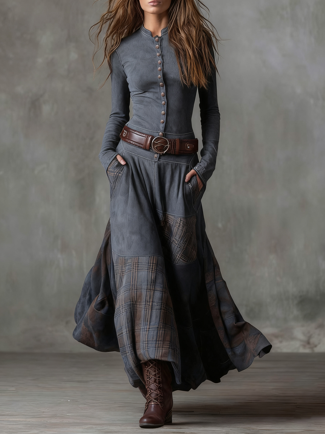 Orlix | Anspruchsvolles Maxi-Kleid