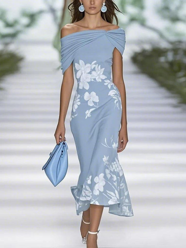 Frederique | Elegantes Blumendruckkleid