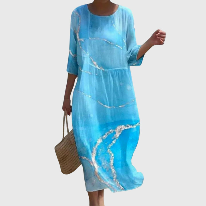 Hayley™ | Stilvolles Floral Maxikleid