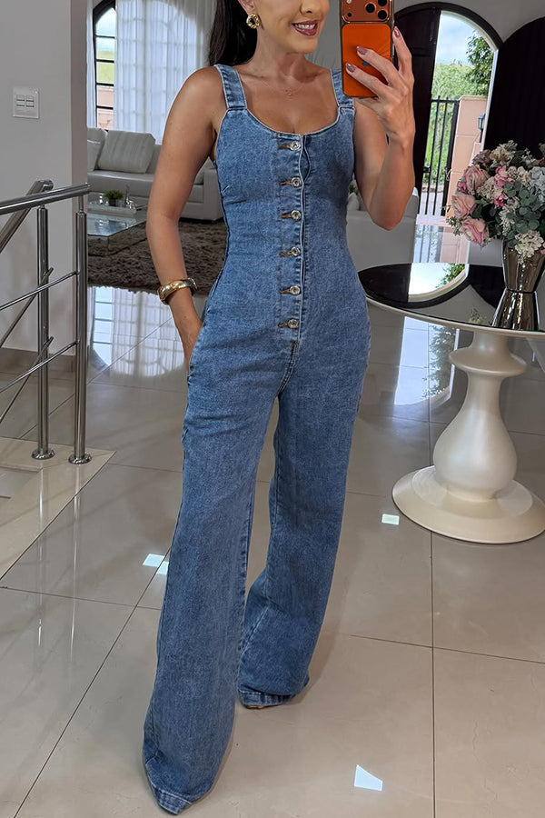 Heidi | Denim Overall