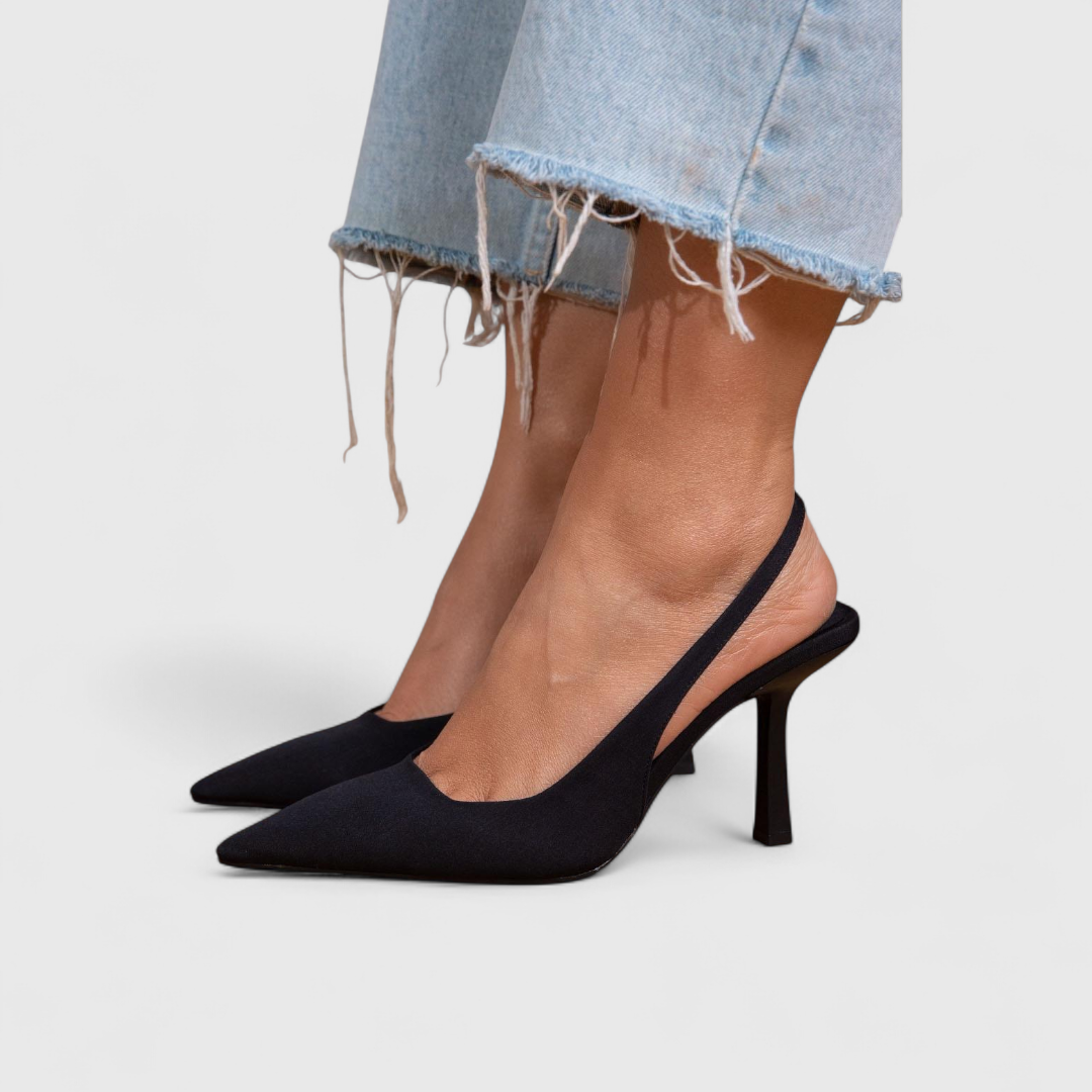 Bella | Spitz zulaufende Slingback-Pumps