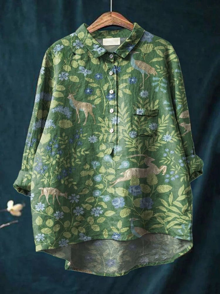 Olivia | Blumenwald Bluse