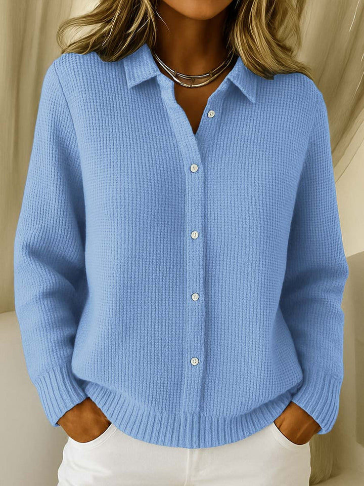 Maeve | Klassische Strickjacke Mit Knopfleiste