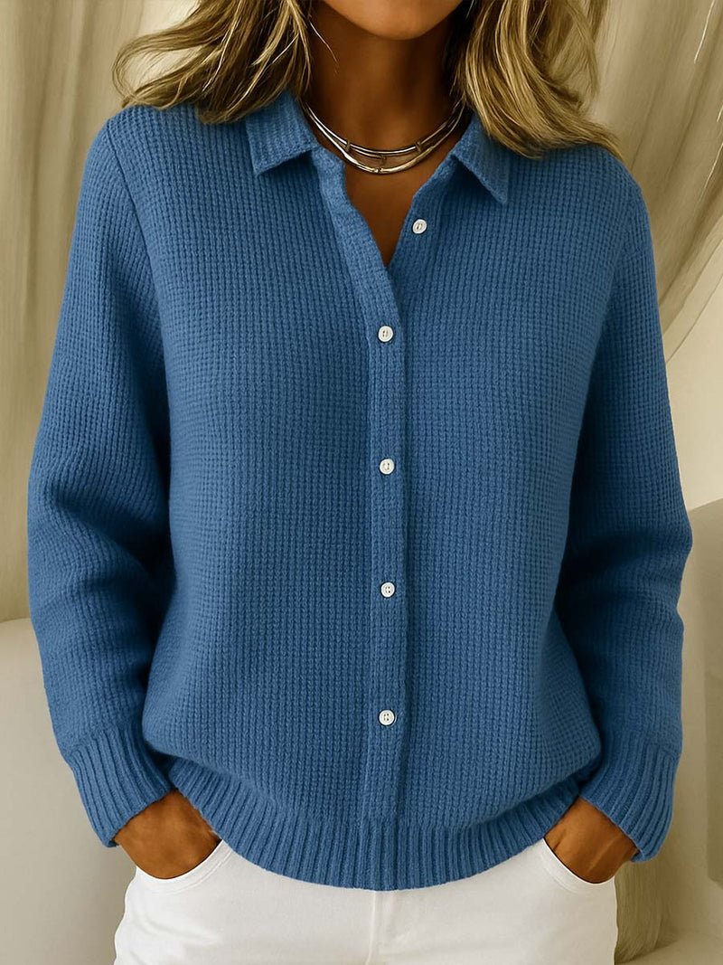 Maeve | Klassische Strickjacke Mit Knopfleiste