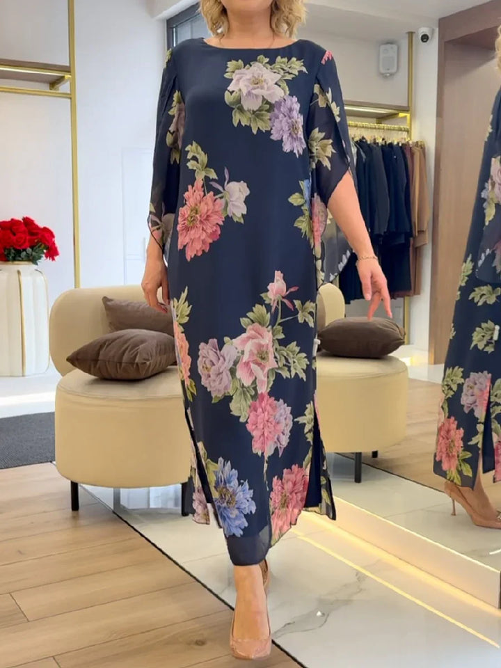 Ava | Maxikleid mit Blumenmuster