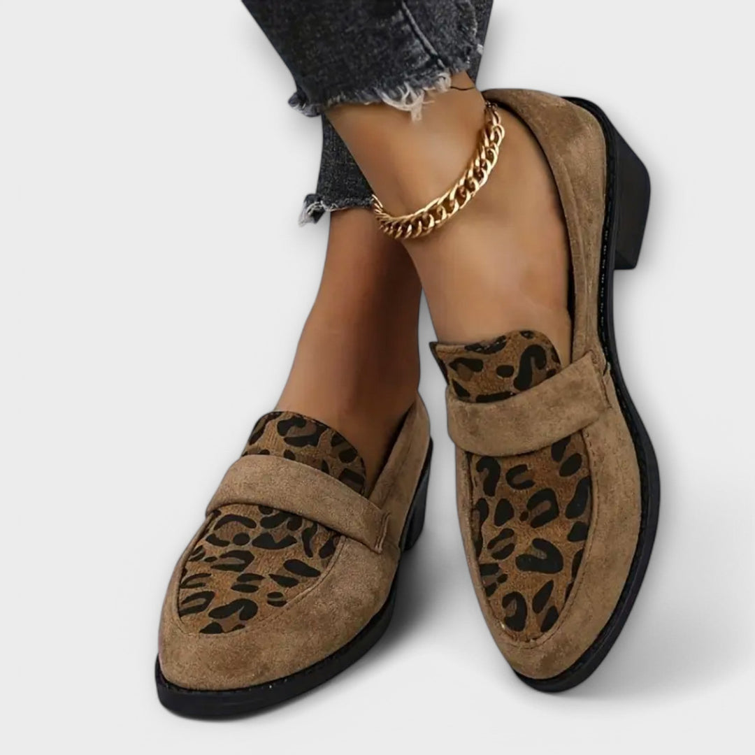 Aurora - Elegante Damenschuhe mit Leopardenmuster