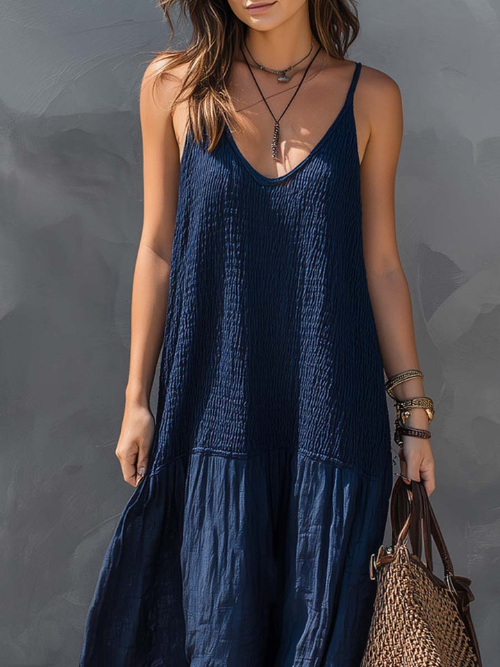 LUNA | Maxi Kleid Boho Patchwork