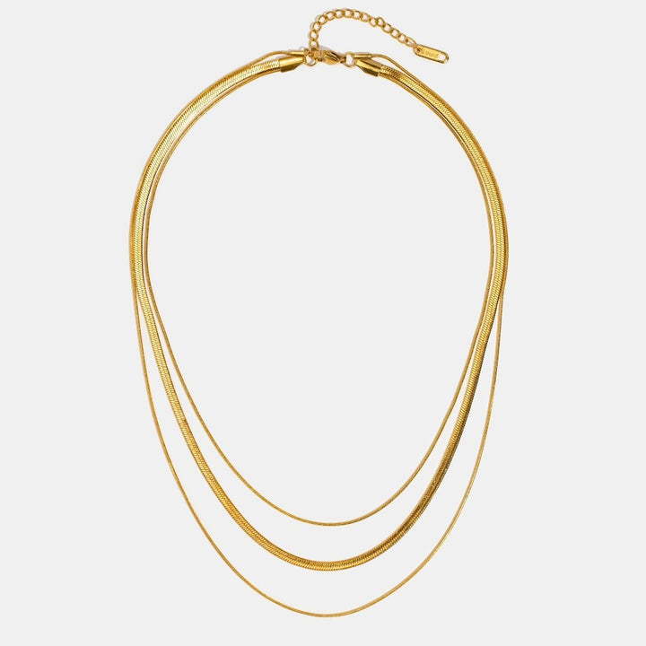 Mehrlagige Goldene Kette