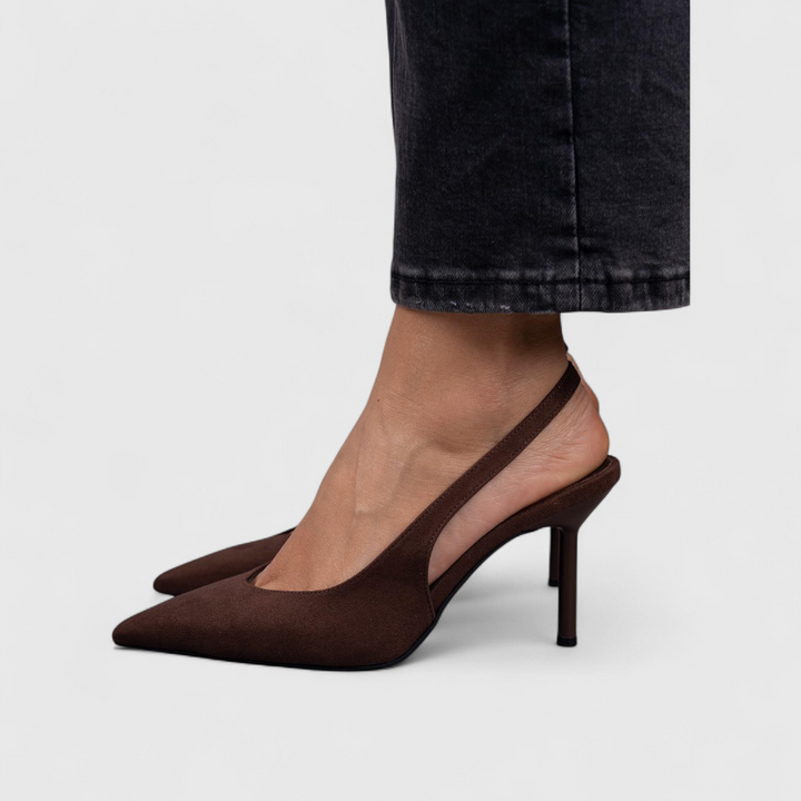 Bella | Spitz zulaufende Slingback-Pumps