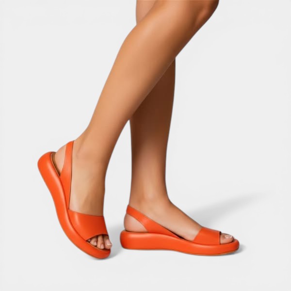 GLENDA™ - ORTHOPÄDISCHE SLIP-ON OFFENE FERSENSANDALEN