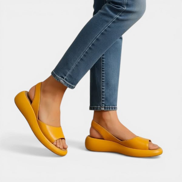 GLENDA™ - ORTHOPÄDISCHE SLIP-ON OFFENE FERSENSANDALEN