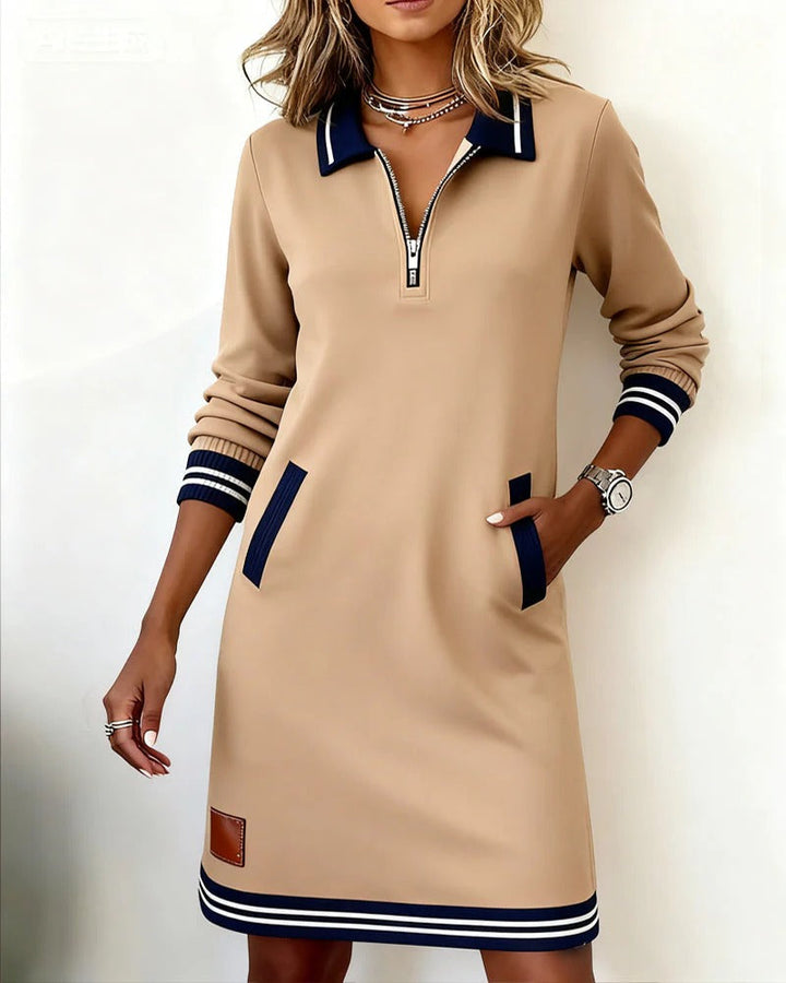 Mara | Klassisches Reissverschlusskleid