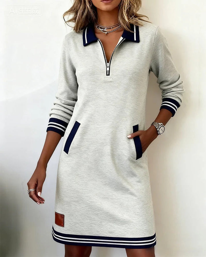 Mara | Klassisches Reissverschlusskleid