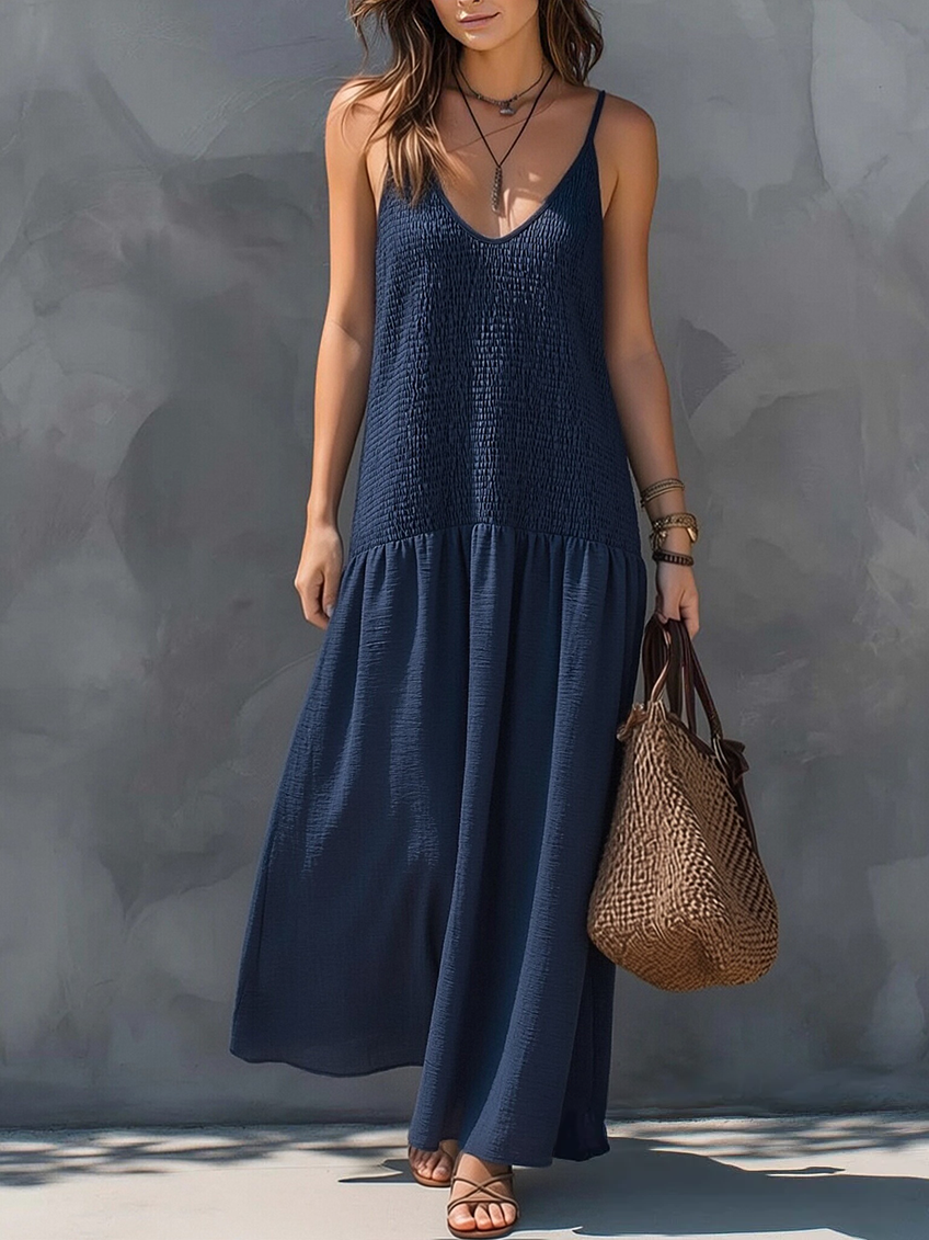 LUNA | Maxi Kleid Boho Patchwork