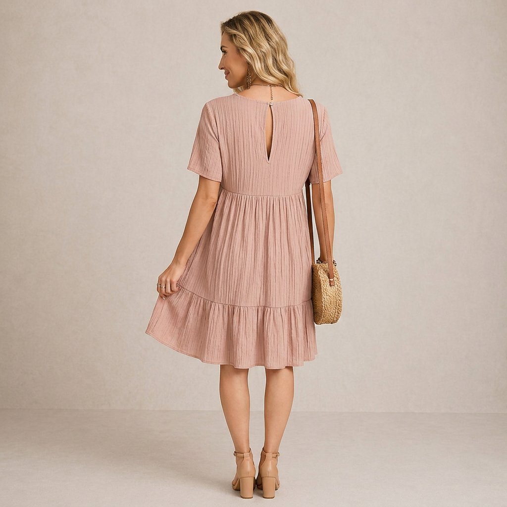ROVENA | Mini Boho Kleid