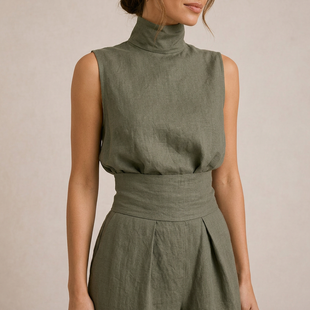 ZIRELLA | Minimalistisches Set mit Weiten Hosen