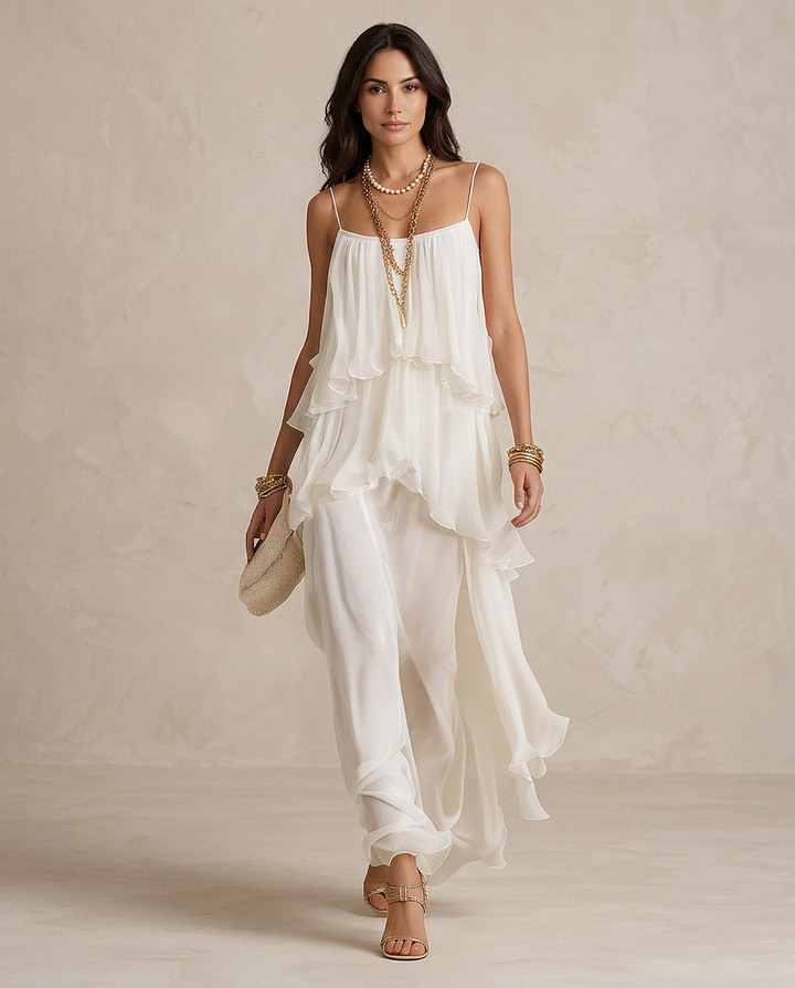 AURELIA | Maxikleid Chiffon