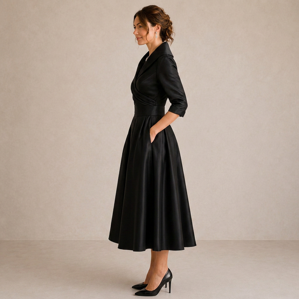 ALICIA | Elegantes Midi-Kleid