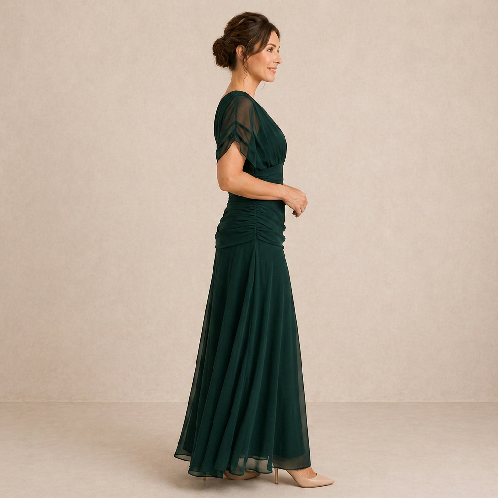MARELLA | Maxi Kleid mit V-Ausschnitt