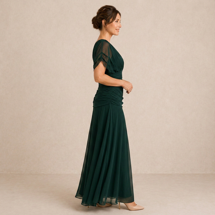 MARELLA | Maxi Kleid mit V-Ausschnitt