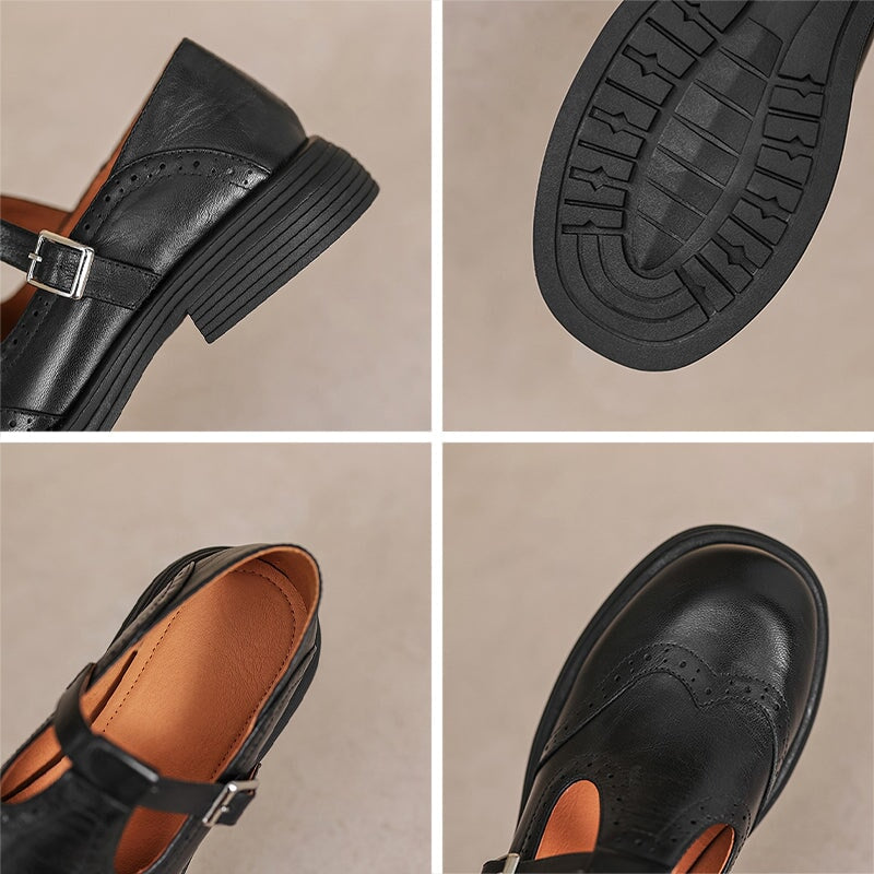Mattea | Elegante Mary Janes aus Leder