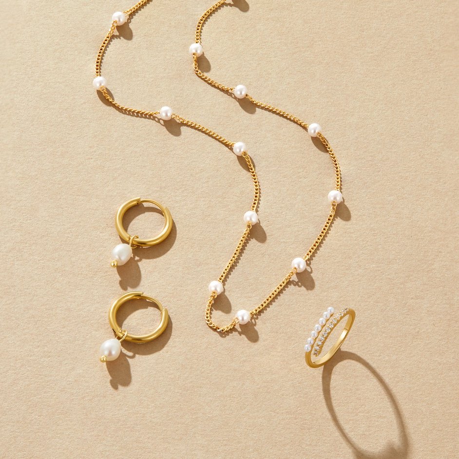 Collier Nura mit Perle