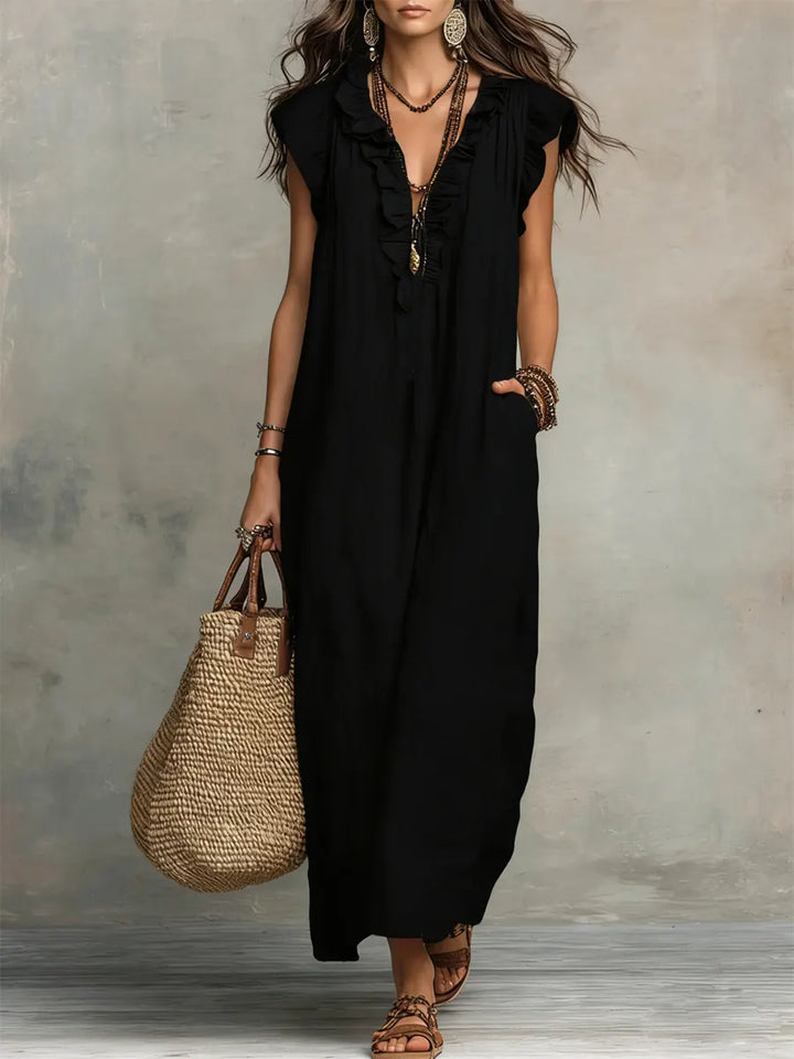 Camélia | Lange Boho-Kleid
