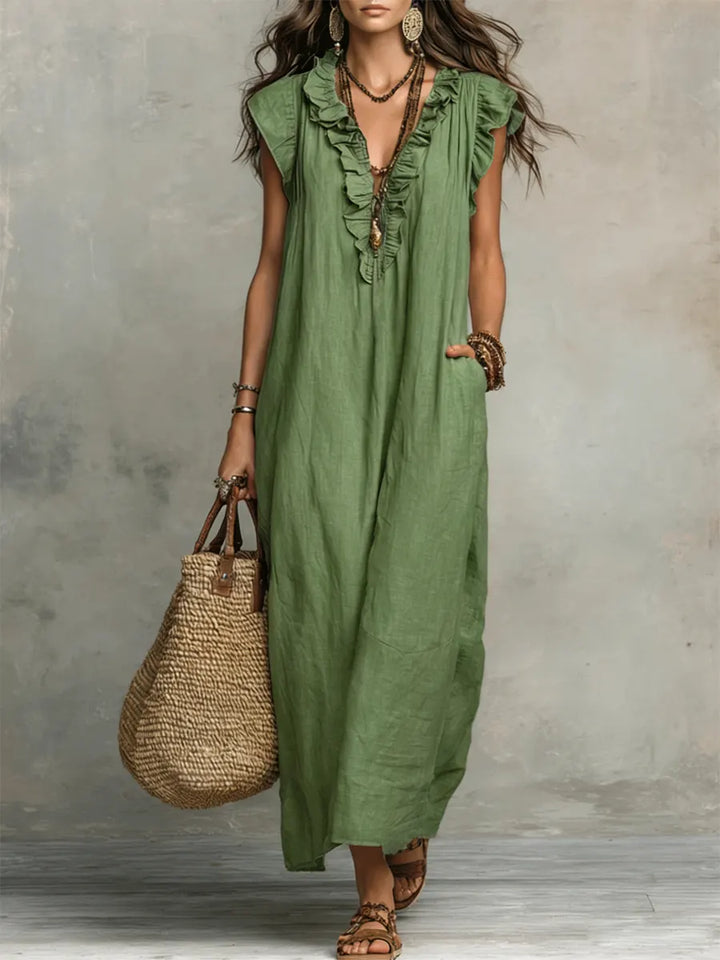 Camélia | Lange Boho-Kleid