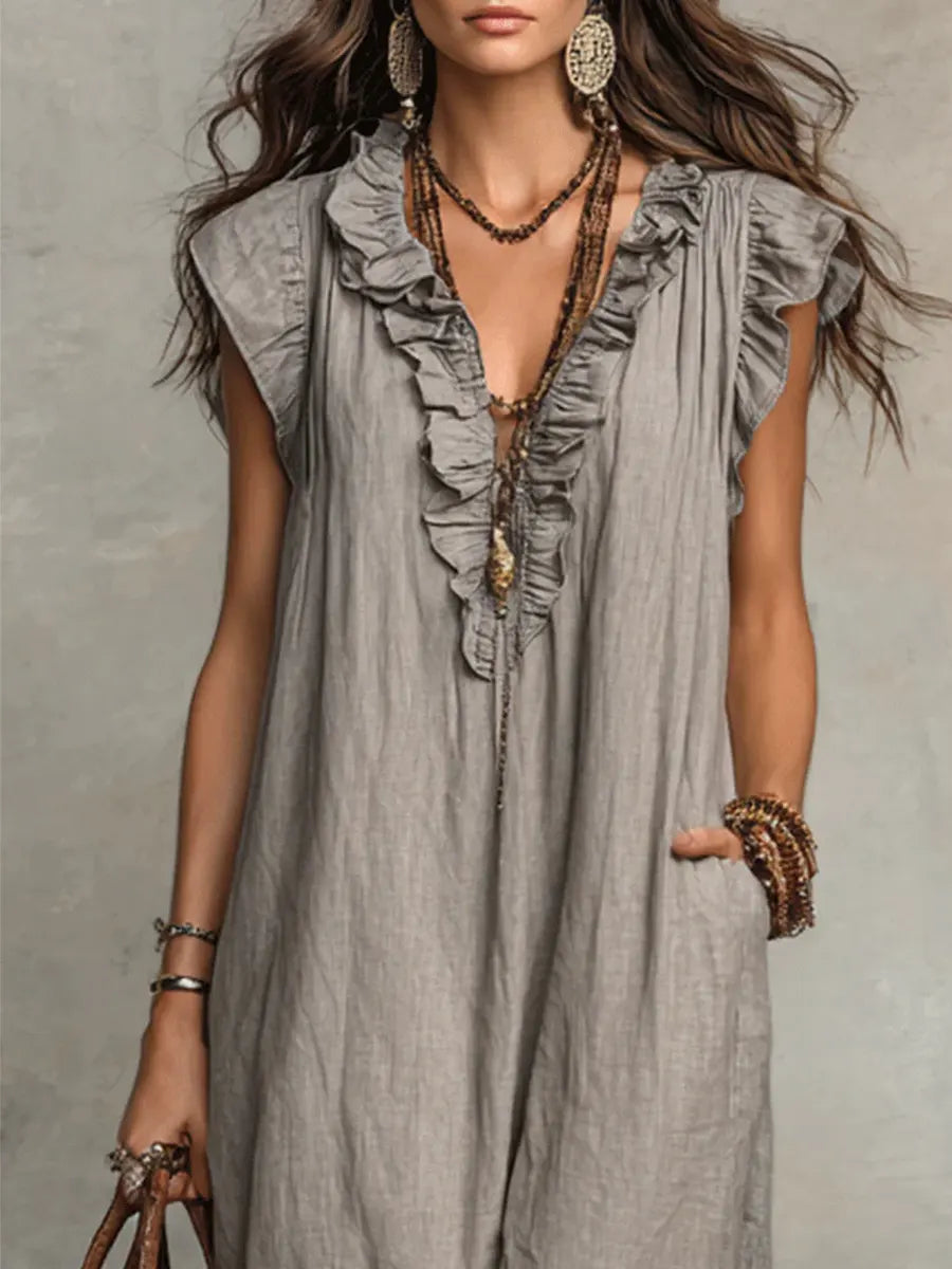 Camélia | Lange Boho-Kleid