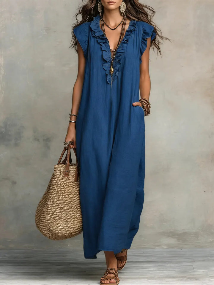 Camélia | Lange Boho-Kleid