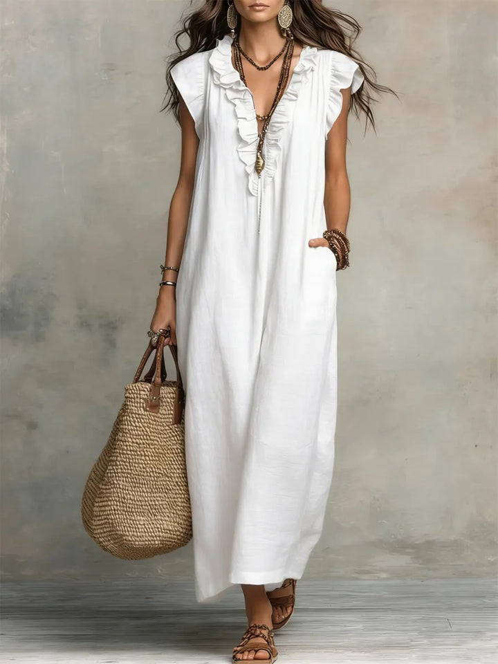 Camélia | Lange Boho-Kleid