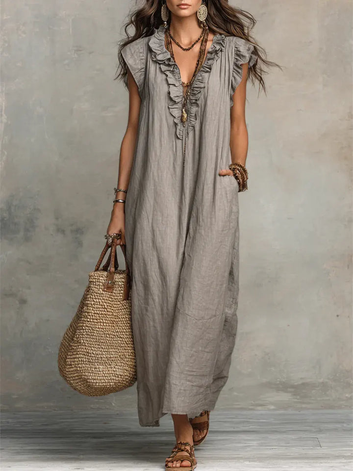 Camélia | Lange Boho-Kleid