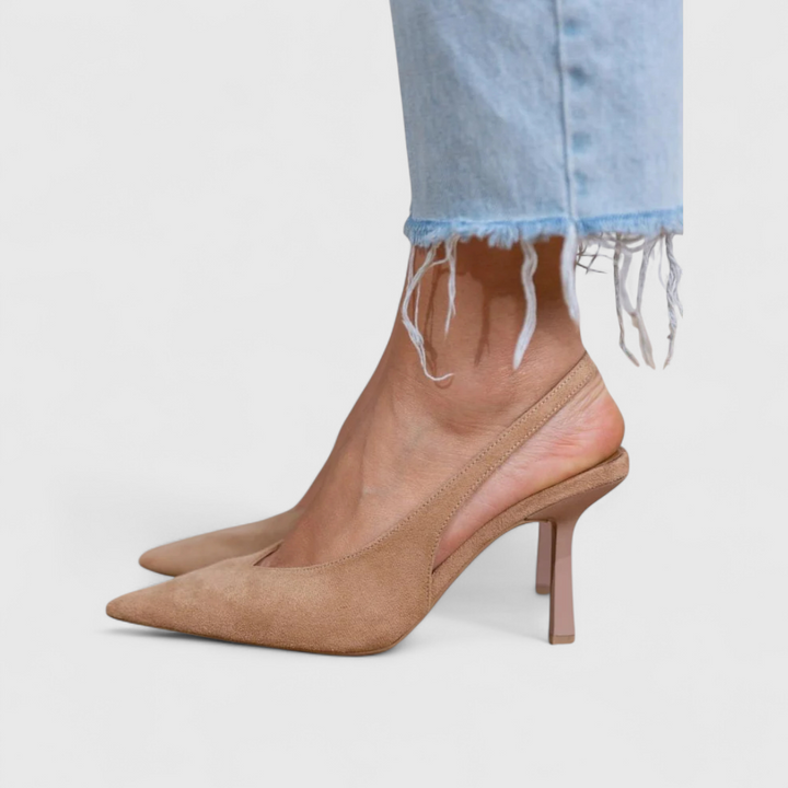 Bella | Spitz zulaufende Slingback-Pumps