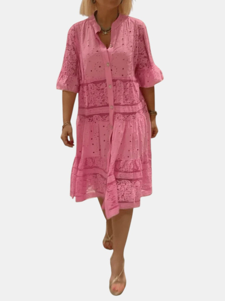Cherylann™ | Floral Midi Kleid