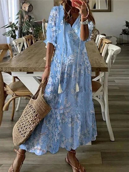 Luna | Müheloses Boho-Kleid mit schmeichelhaftem Schnitt
