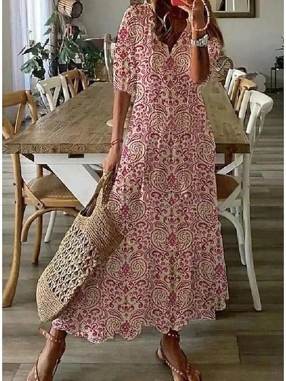 Luna | Müheloses Boho-Kleid mit schmeichelhaftem Schnitt